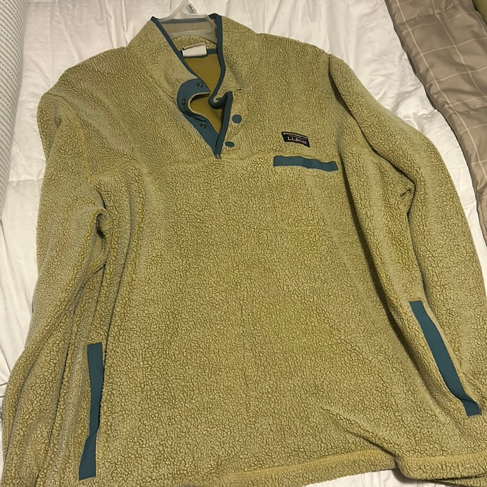 LL Bean sweater jacket